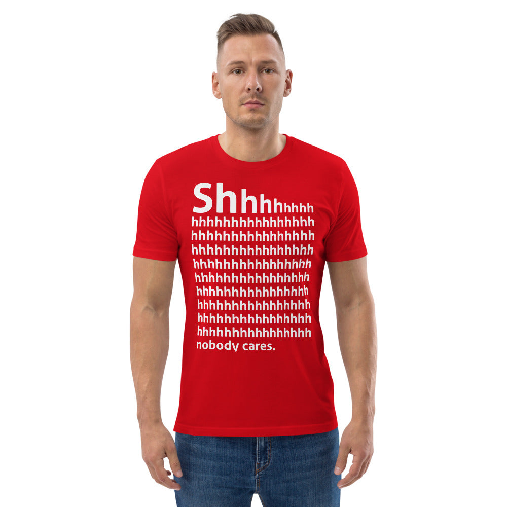Shhh... Finnish Organic Introvert T-Shirt - Finnish t-shirt from Very Finnish Problems