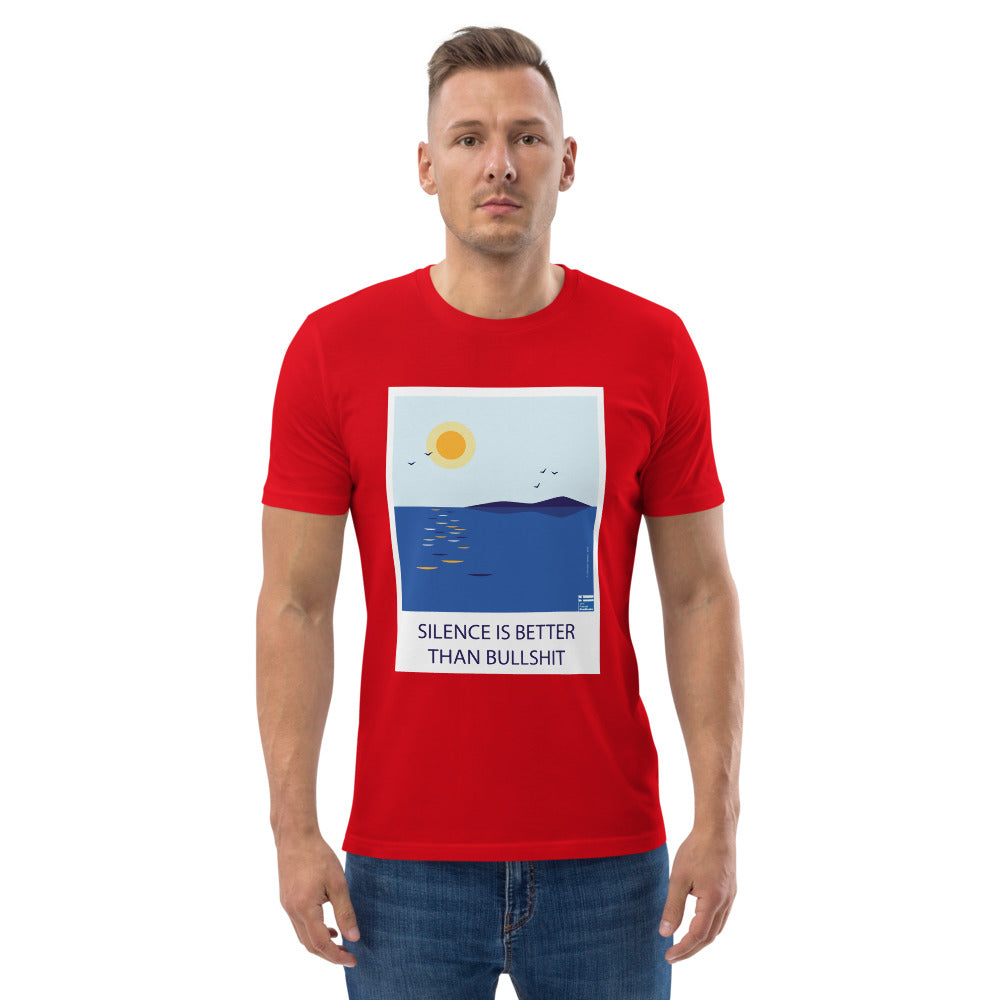 Silence is better than bullshit Finnish T-Shirt - Finnish t-shirt from Very Finnish Problems