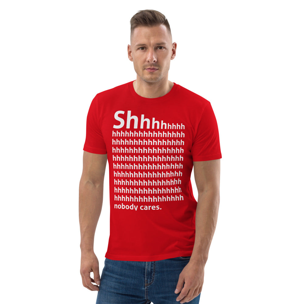Shhh... Finnish Organic Introvert T-Shirt - Finnish t-shirt from Very Finnish Problems