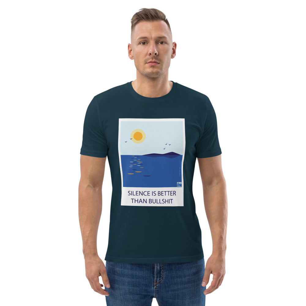 Silence is better than bullshit Finnish T-Shirt - Finnish t-shirt from Very Finnish Problems