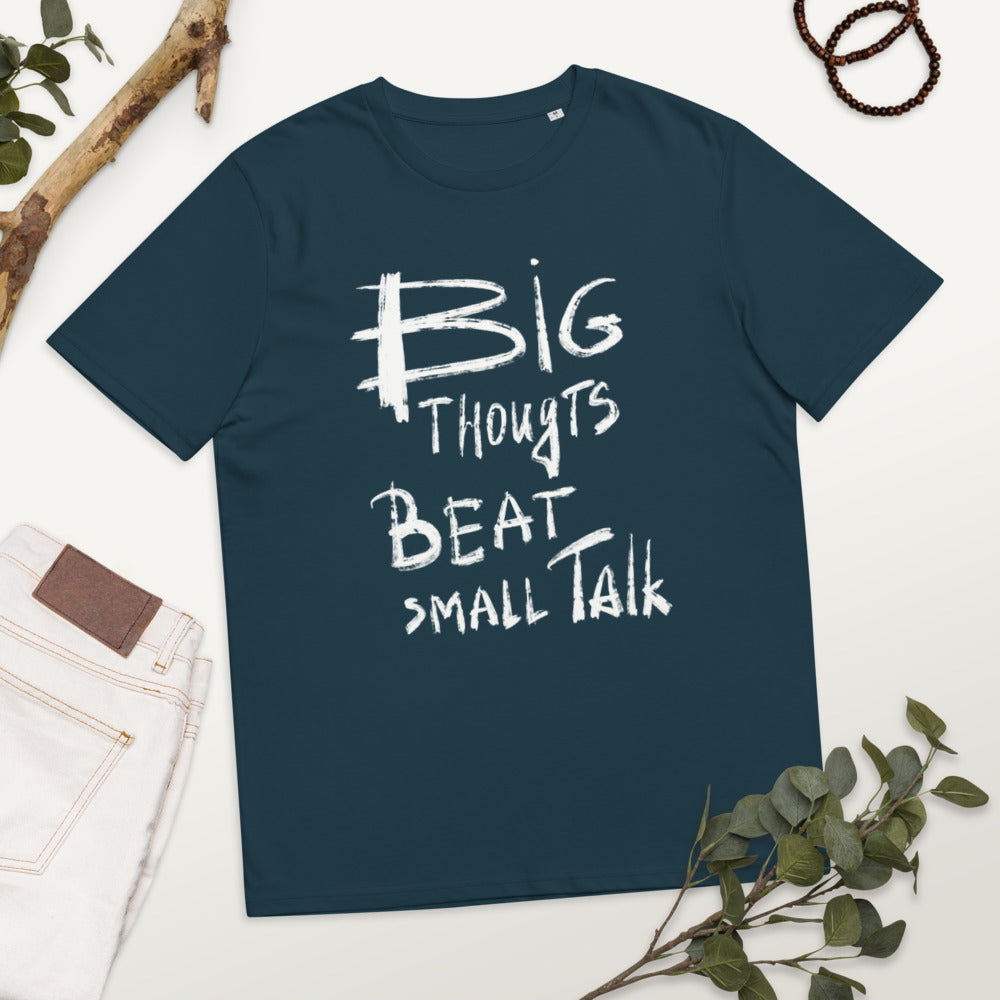 Big thoughts... Finnish Organic Introvert T-Shirt - Finnish t-shirt from Very Finnish Problems