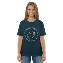 Load image into Gallery viewer, Champion Berry Picker Unisex organic cotton t-shirt
