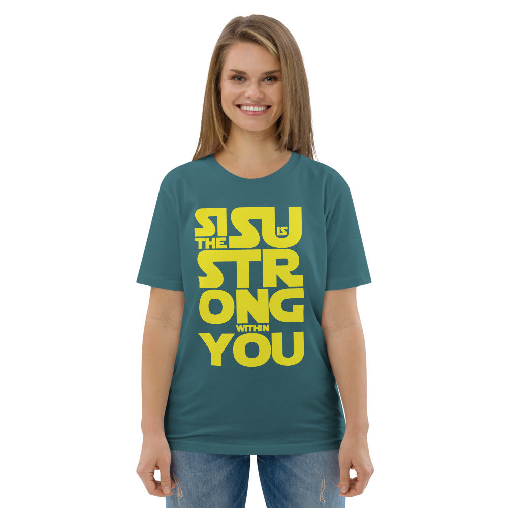 Sisu is strong within you Finnish Organic T-Shirt - Finnish t-shirt from Very Finnish Problems