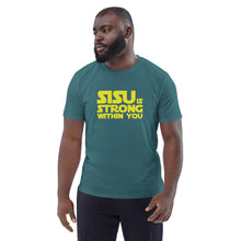 Load image into Gallery viewer, Sisu is Strong - Unisex organic cotton t-shirt
