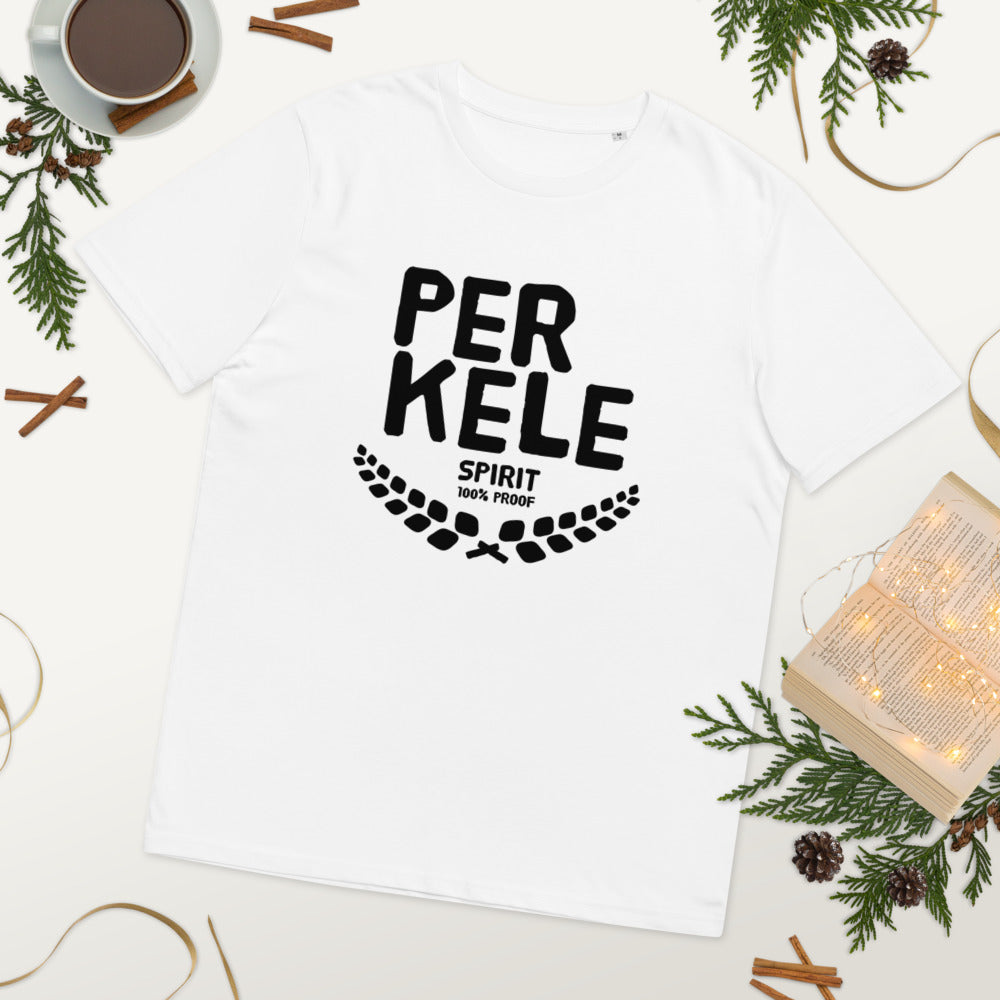 Perkele 100% proof Finnish Organic T-Shirt - Finnish t-shirt from Very Finnish Problems