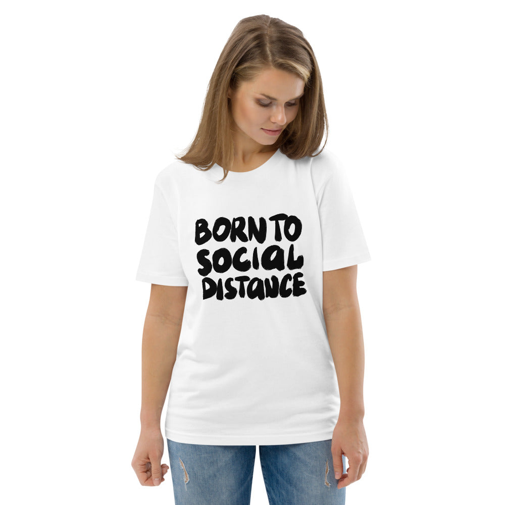 Born to social distance Finnish Organic T-Shirt - Very Finnish Problems official t-shirt
