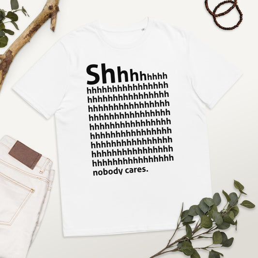 Shhh... Finnish Organic Introvert T-Shirt - alternate view - Very Finnish Problems
