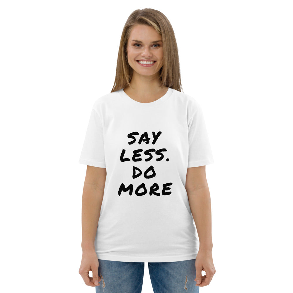 Say less. Do more. Finnish Organic T-Shirt - Finnish t-shirt from Very Finnish Problems