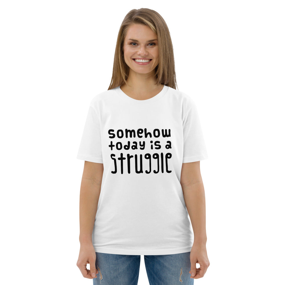 Today is a struggle Finnish Organic T-Shirt - alternate view - Very Finnish Problems
