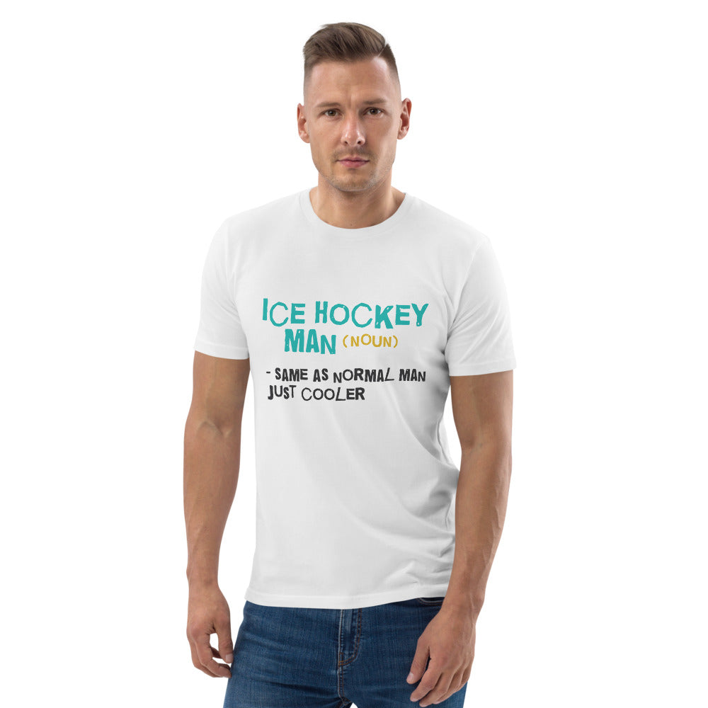 Ice Hockey Man Finnish Organic Nature T-Shirt - Finnish t-shirt from Very Finnish Problems