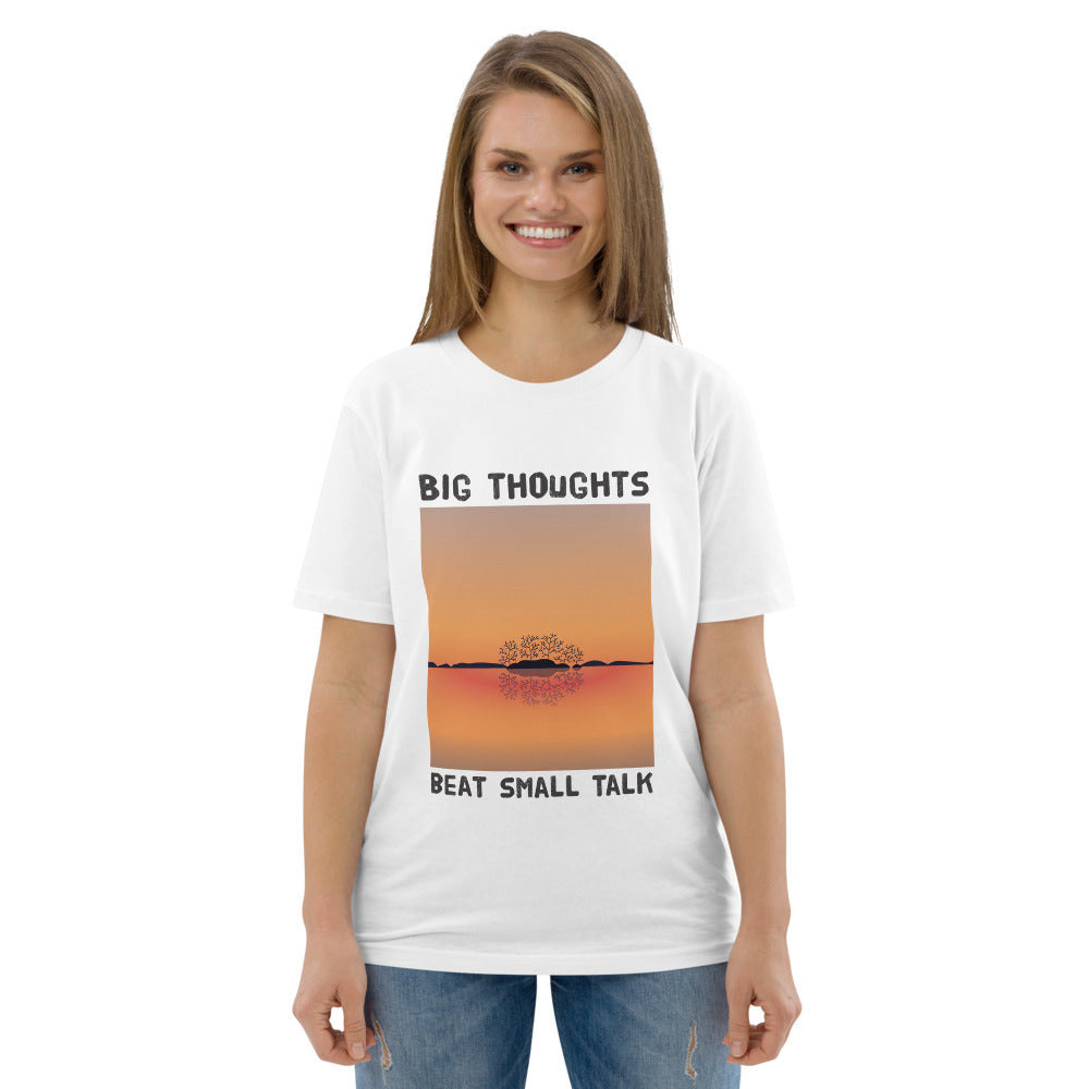 Big Thoughts Beat Small Talk Finnish T-Shirt - alternate view - Very Finnish Problems
