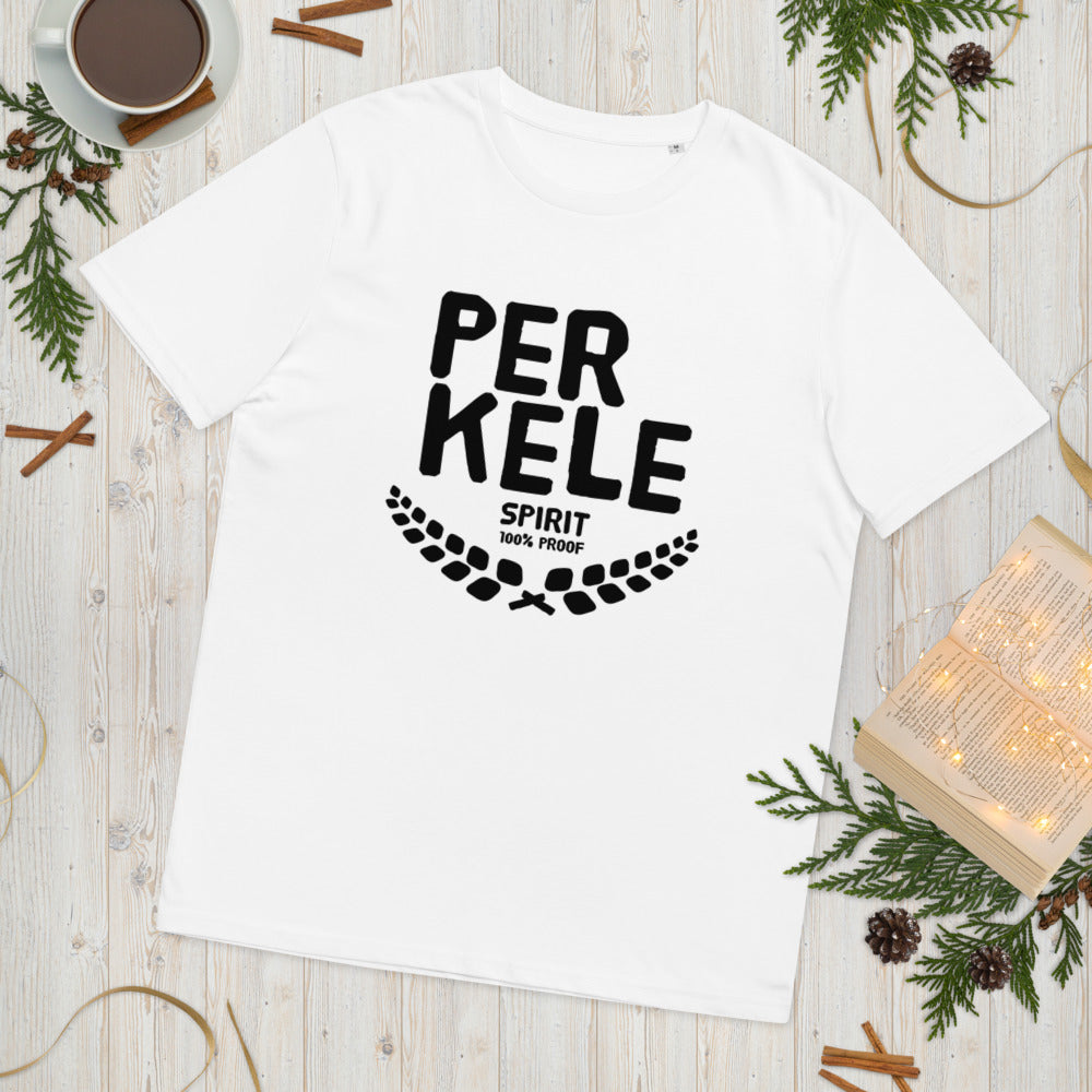 Perkele 100% proof Finnish Organic T-Shirt - Very Finnish Problems official t-shirt