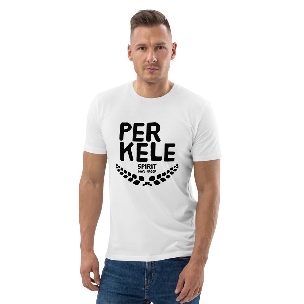 Perkele 100% proof Finnish Organic T-Shirt - alternate view - Very Finnish Problems