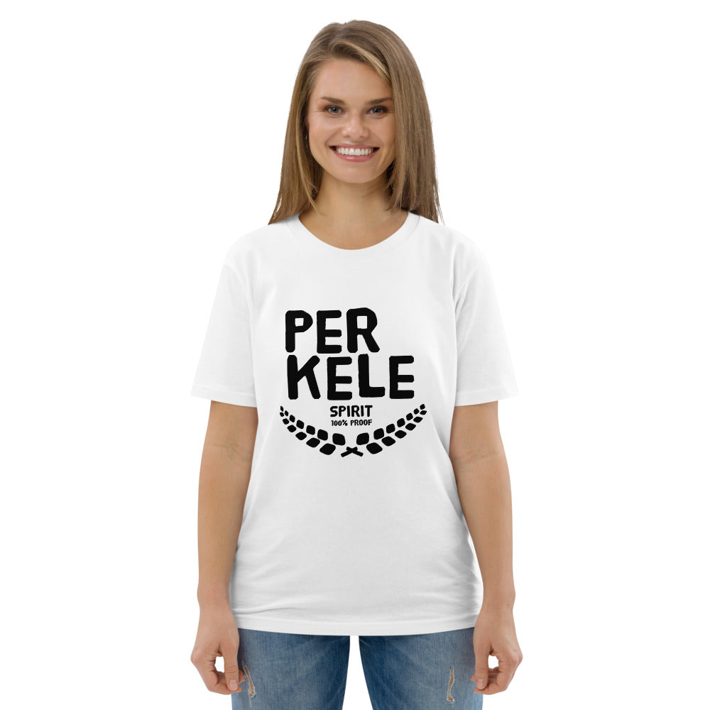 Perkele 100% proof Finnish Organic T-Shirt - alternate view - Very Finnish Problems