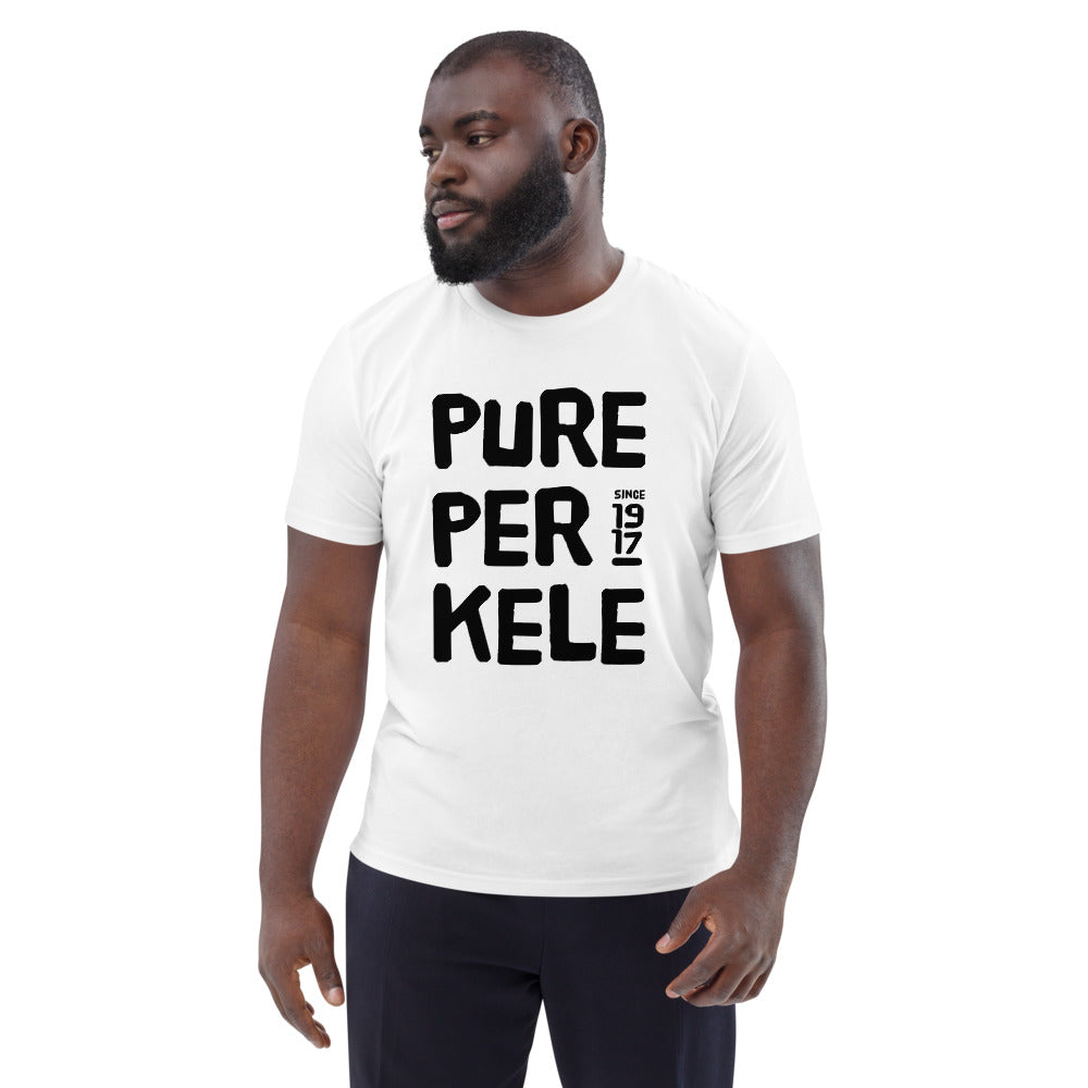 Pure perkele since 1917 Finnish Organic T-Shirt - alternate view - Very Finnish Problems