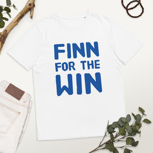 Finn for the win Unisex organic cotton t-shirt