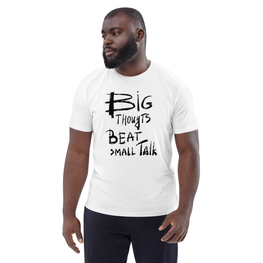 Big thoughts... Finnish Organic Introvert T-Shirt - alternate view - Very Finnish Problems