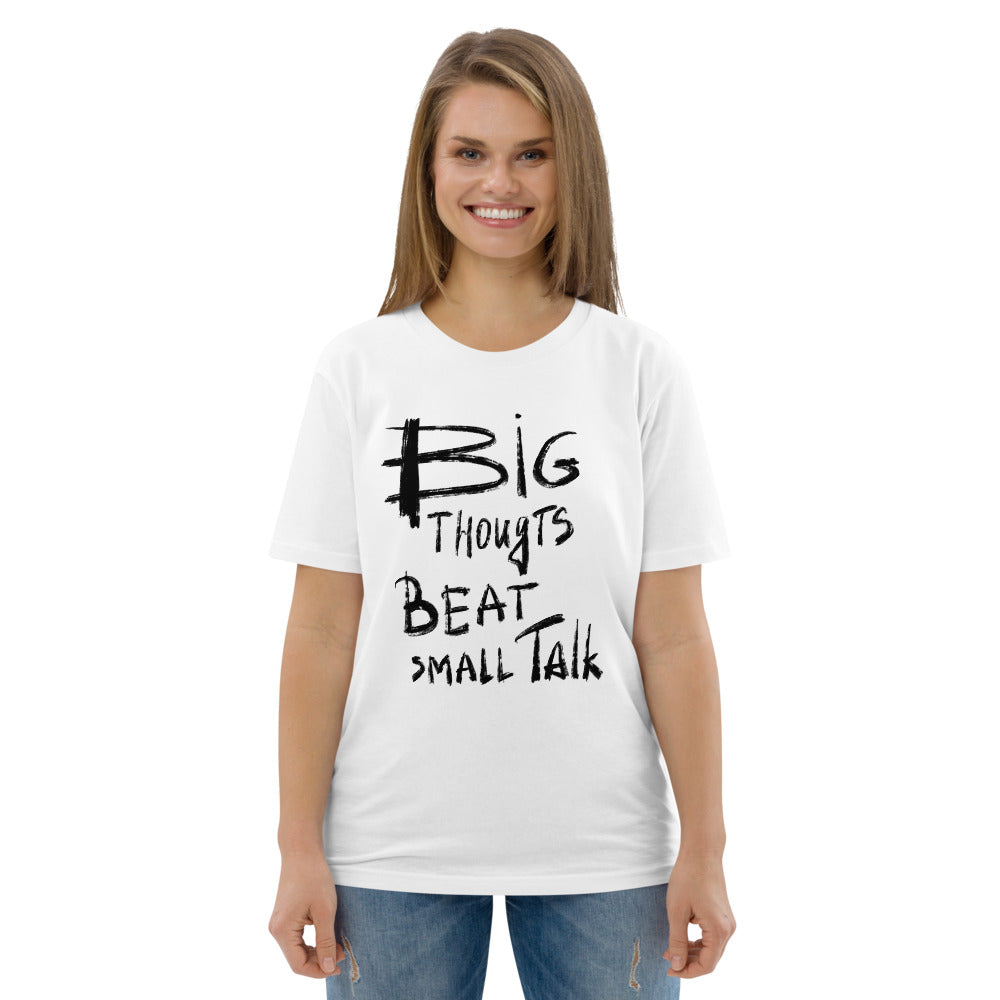 Big thoughts... Finnish Organic Introvert T-Shirt - Finnish t-shirt from Very Finnish Problems