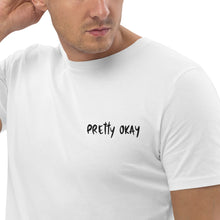 Load image into Gallery viewer, Pretty Okay Embroidered organic cotton t-shirt
