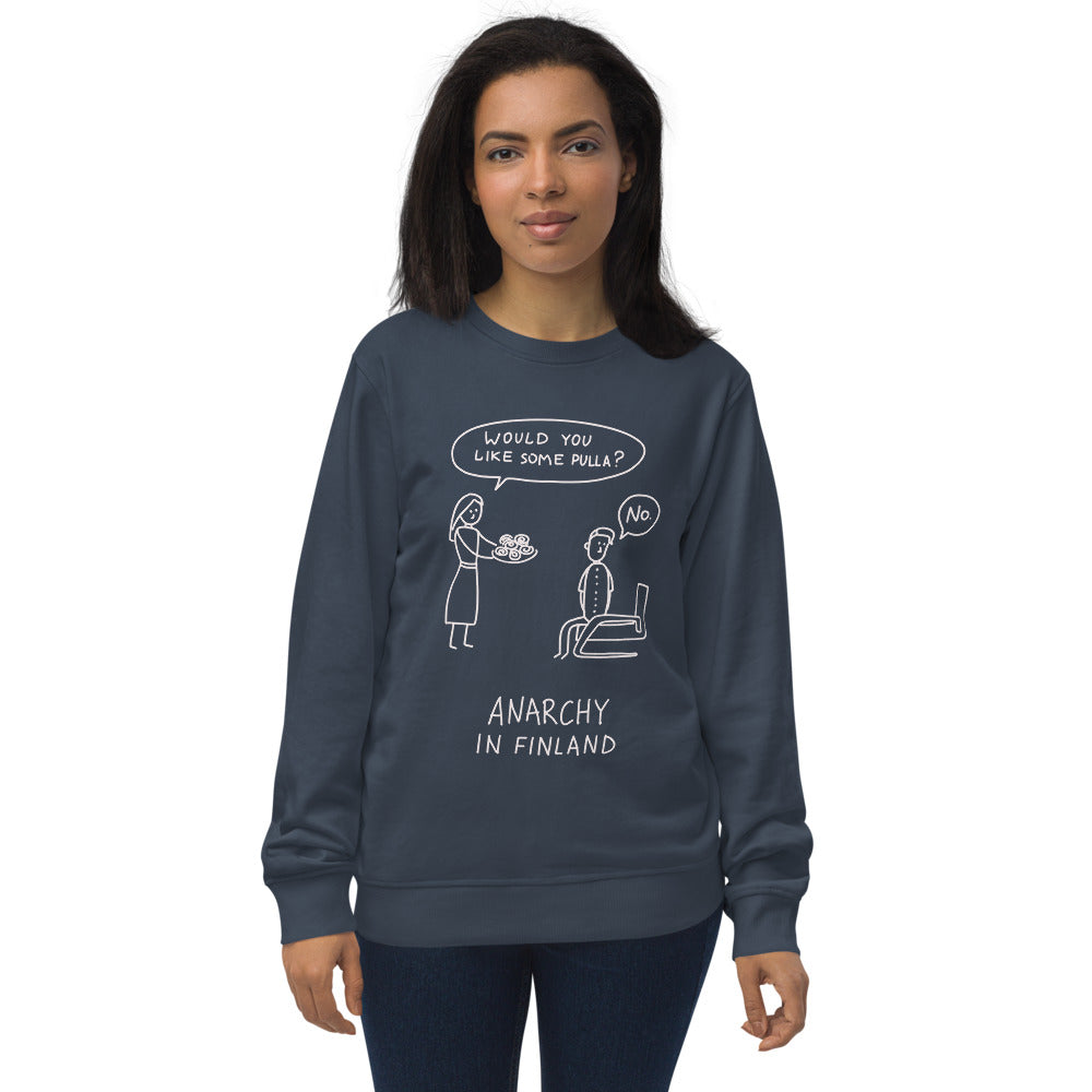 Anarchy in Finland organic Finnish Food Sweatshirt - Finnish sweatshirt from Very Finnish Problems