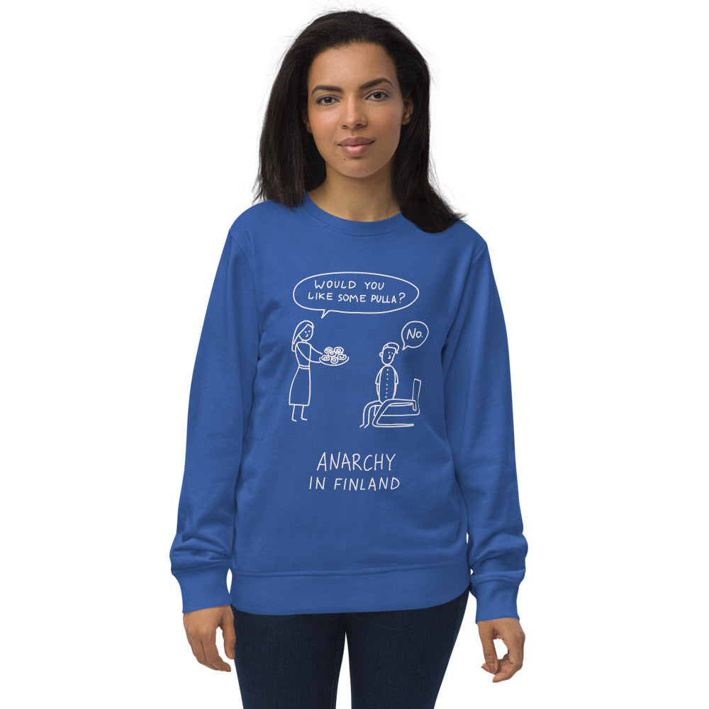 Anarchy in Finland organic Finnish Food Sweatshirt - Finnish sweatshirt from Very Finnish Problems