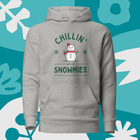 Chillin' with my snowmies Finnish Winter Hoodie - Very Finnish Problems official hoodie
