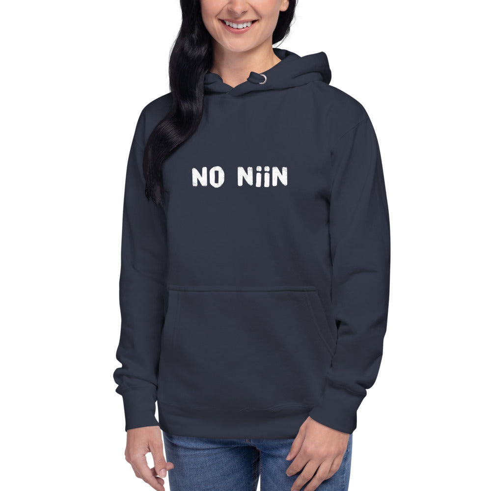 No niin Finnish Language Hoodie - Finnish hoodie from Very Finnish Problems