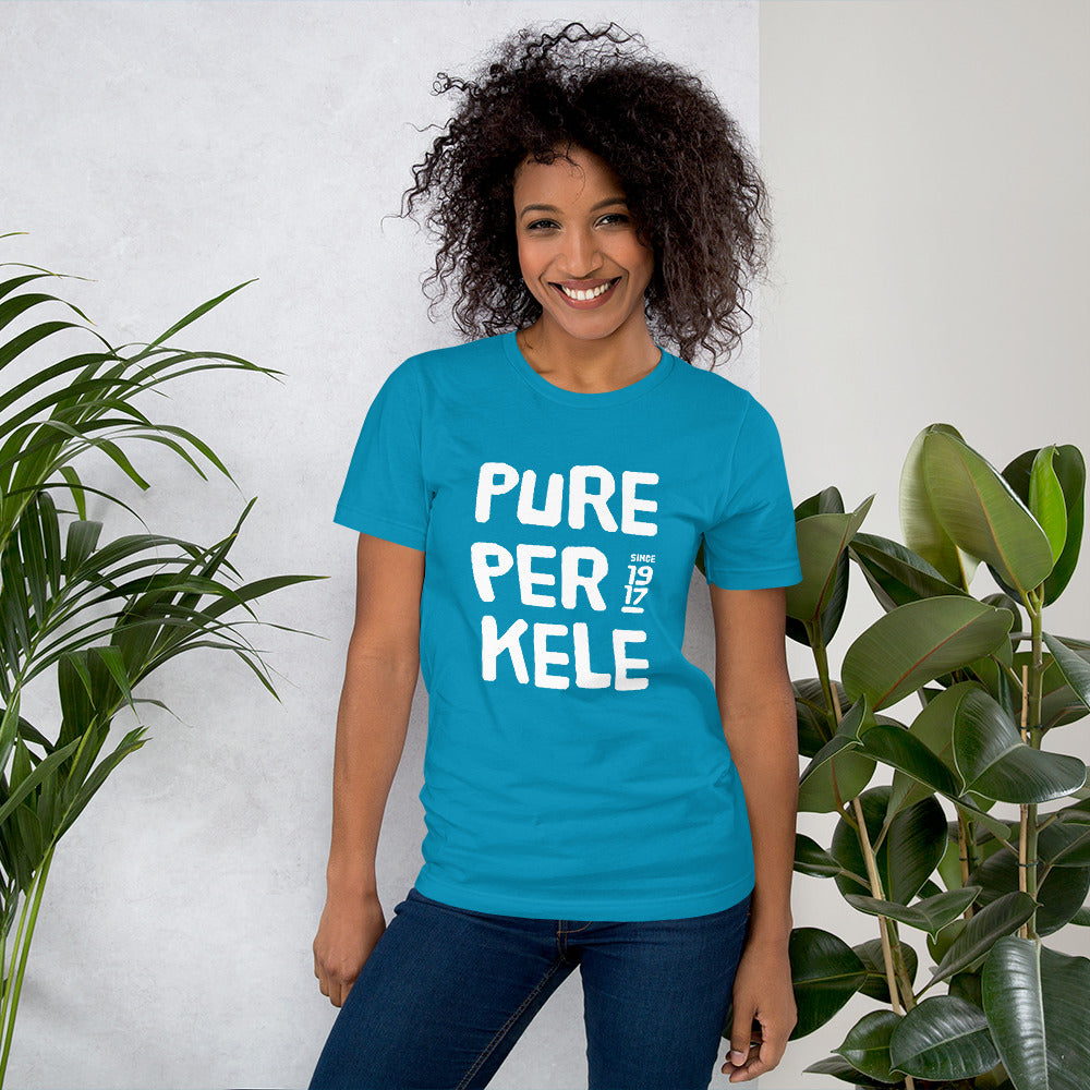 Pure perkele since 1917 Unisex T-Shirt - Finnish t-shirt from Very Finnish Problems
