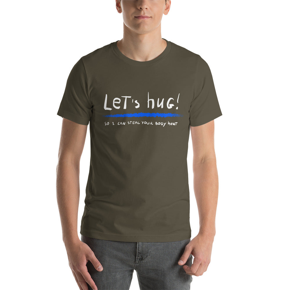 Let's hug! Finnish Nature T-Shirt - Finnish t-shirt from Very Finnish Problems