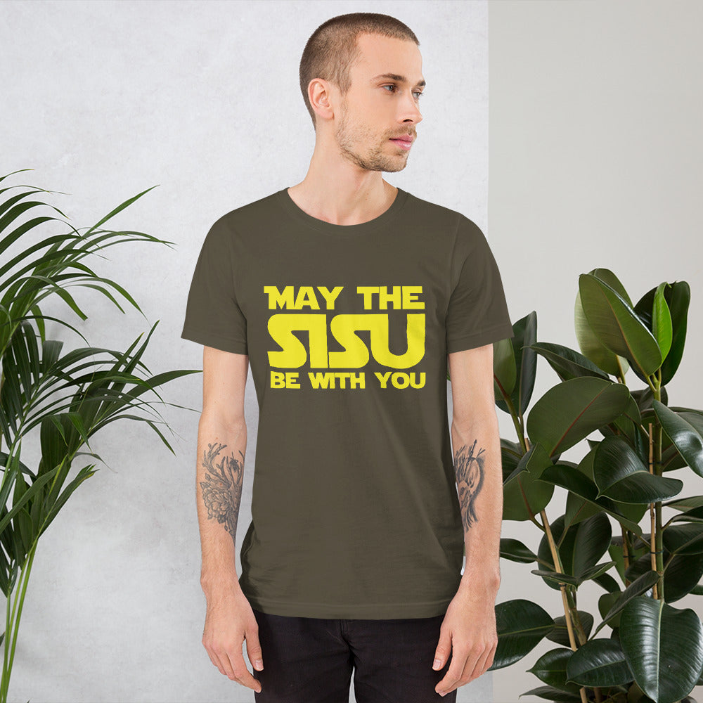 May the sisu... Unisex T-Shirt - Finnish t-shirt from Very Finnish Problems