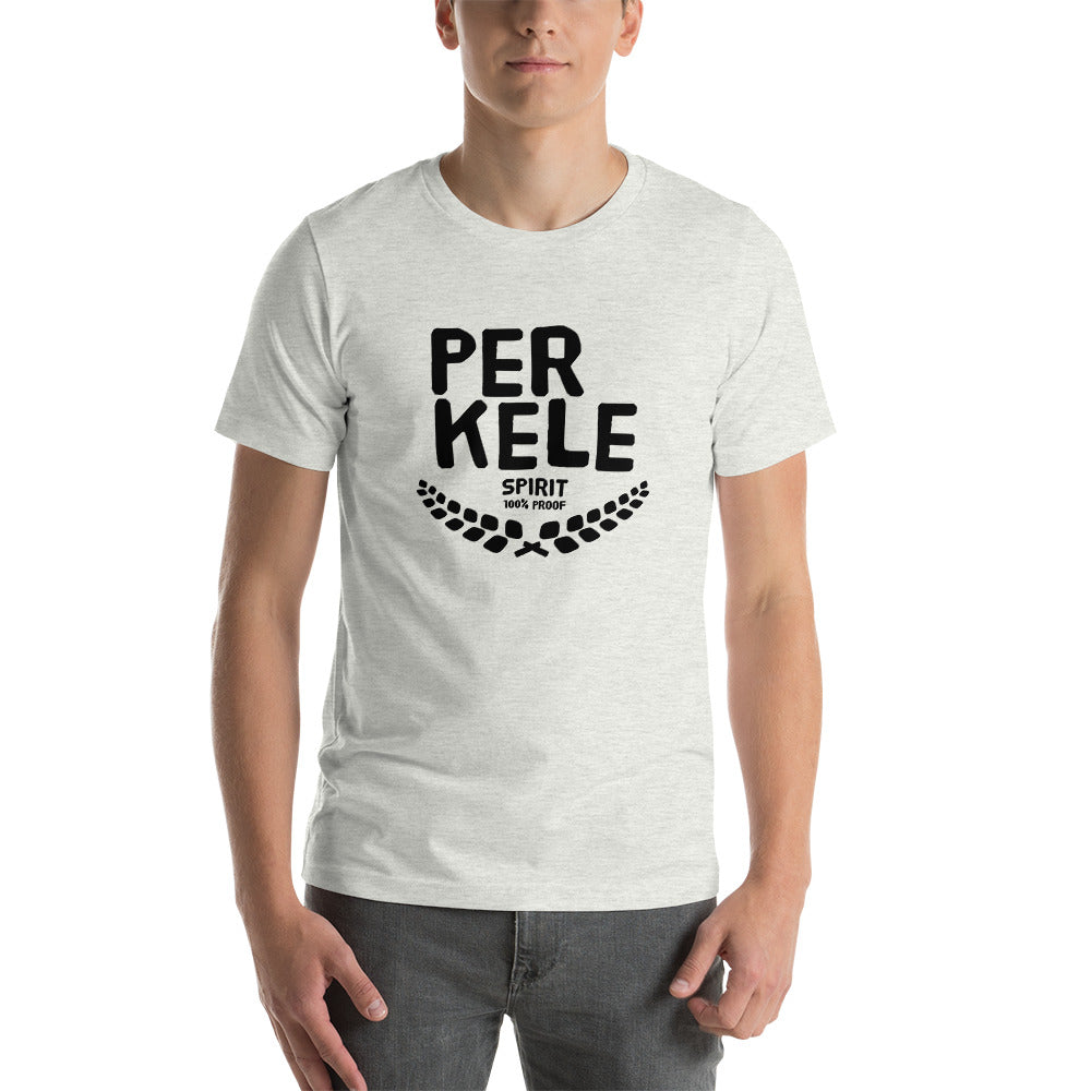Perkele 100% proof Unisex T-Shirt - Finnish t-shirt from Very Finnish Problems