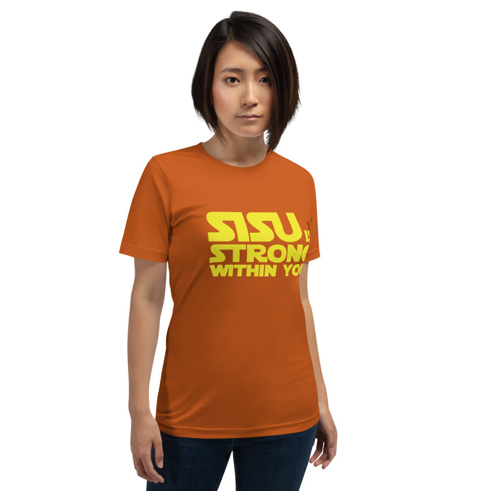 Sisu is strong 2 Finnish Culture T-Shirt - Finnish t-shirt from Very Finnish Problems