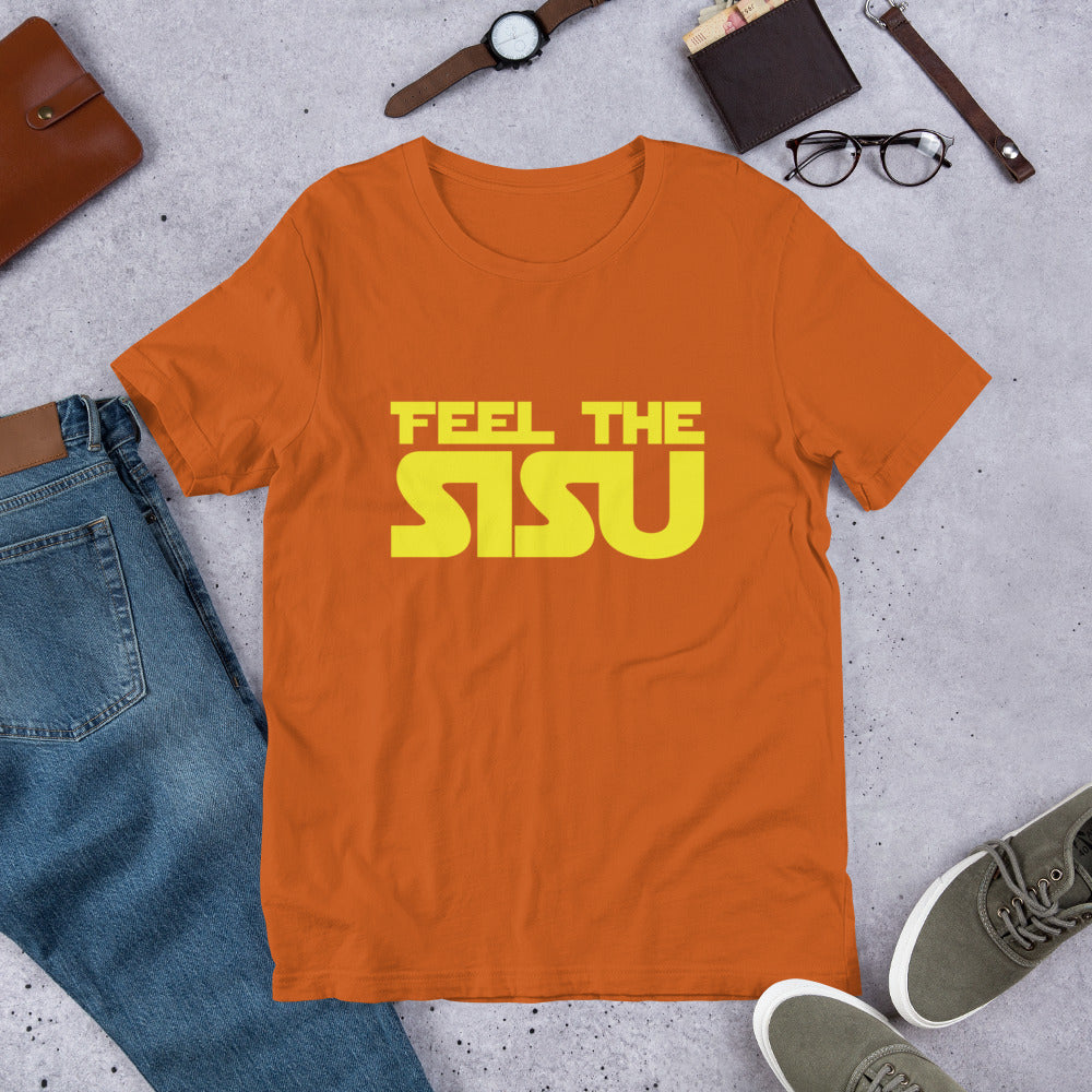 Feel the sisu Unisex T-Shirt - Finnish t-shirt from Very Finnish Problems