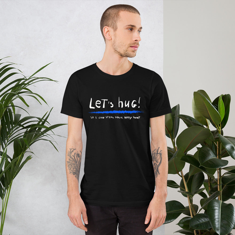 Let's hug! Finnish Nature T-Shirt - alternate view - Very Finnish Problems