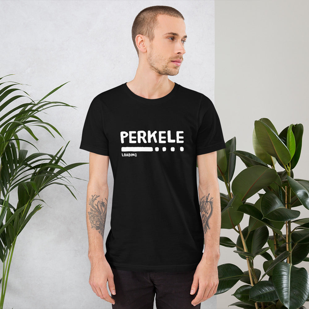 Perkele loading... Unisex T-Shirt - Finnish t-shirt from Very Finnish Problems