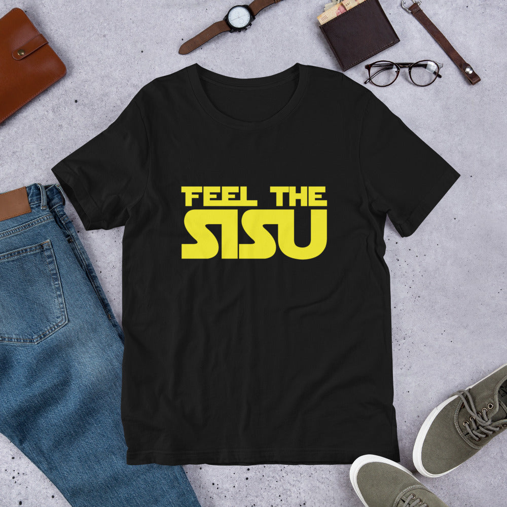 Feel the sisu Unisex T-Shirt - Very Finnish Problems official Finnish t-shirt design
