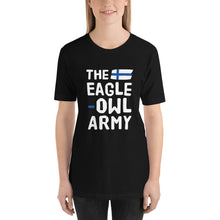 Load image into Gallery viewer, The eagle-owl army Unisex T-Shirt
