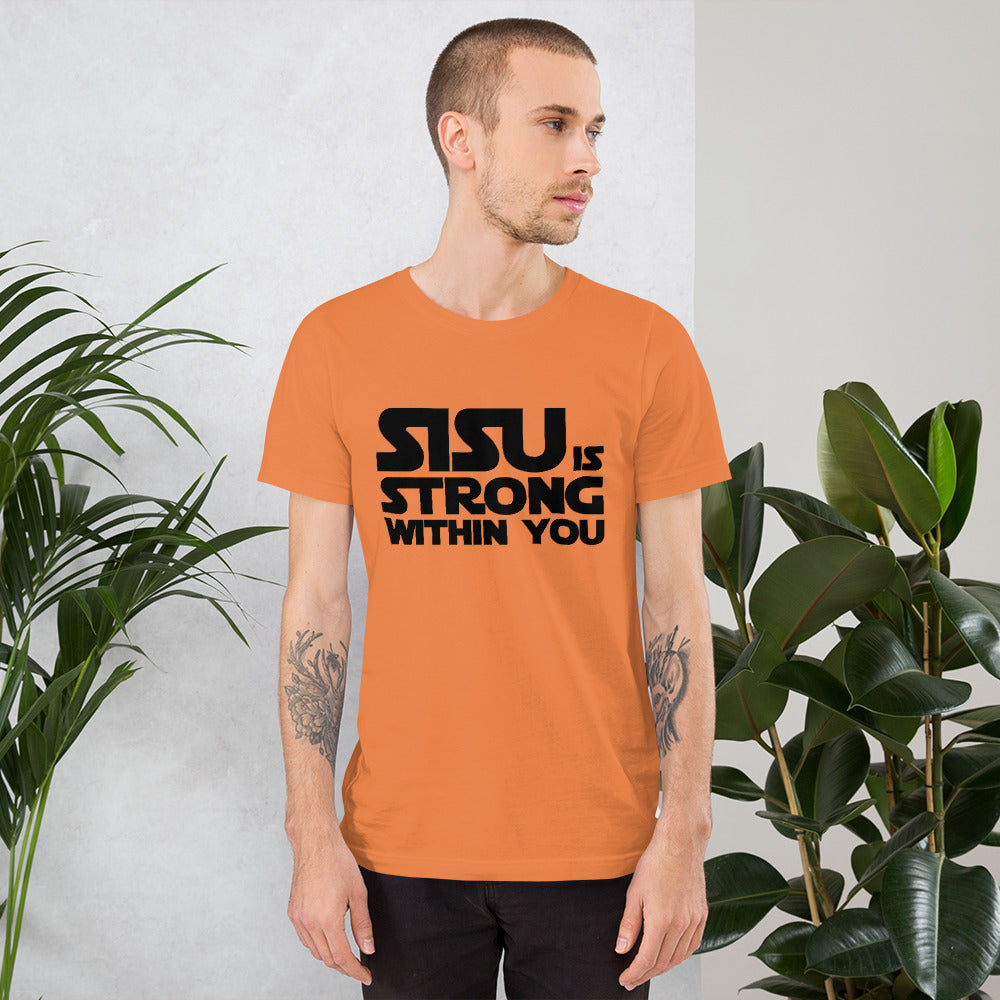 Sisu is strong 2 Finnish Culture T-Shirt - Finnish t-shirt from Very Finnish Problems