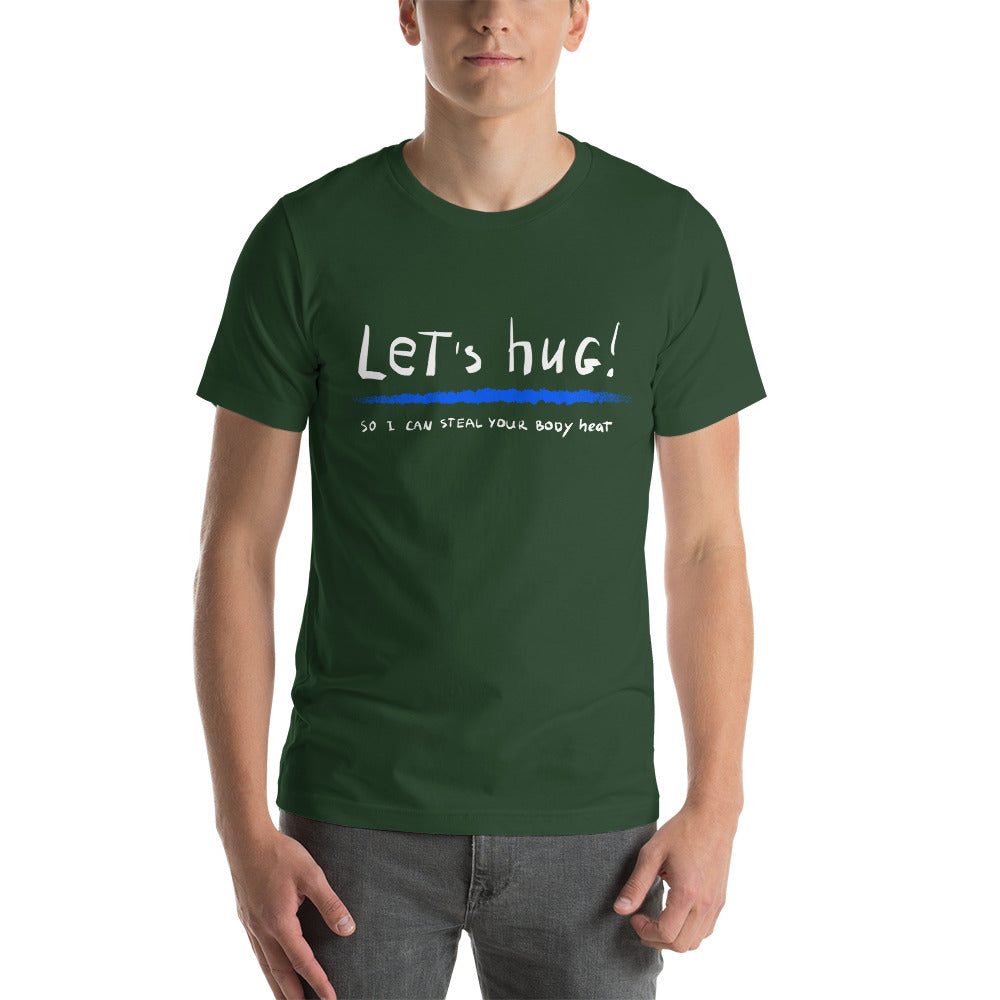 Let's hug! Finnish Nature T-Shirt - Finnish t-shirt from Very Finnish Problems