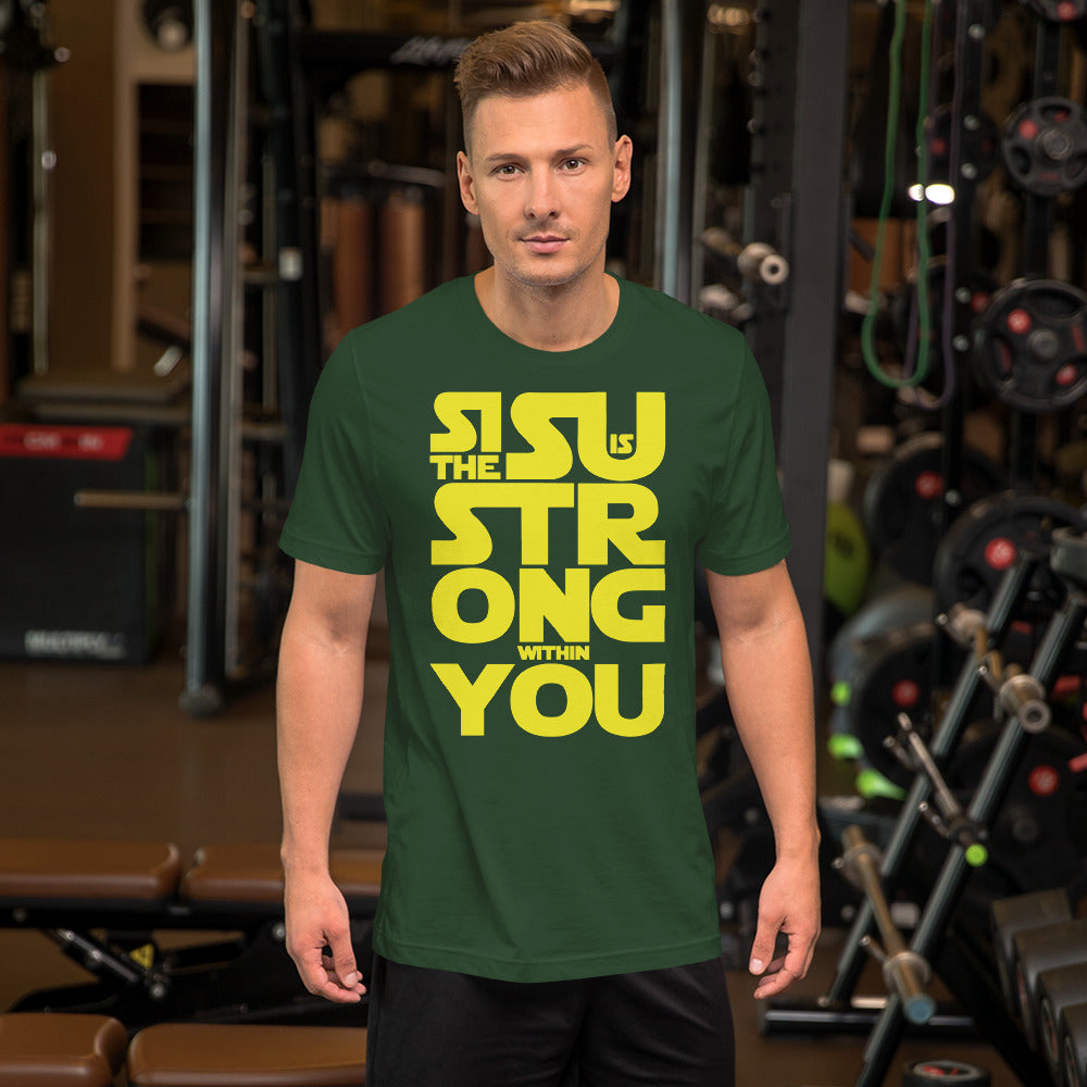 Sisu is strong Unisex T-Shirt - Finnish t-shirt from Very Finnish Problems