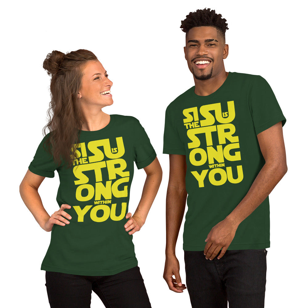 Sisu is strong Unisex T-Shirt - Finnish t-shirt from Very Finnish Problems