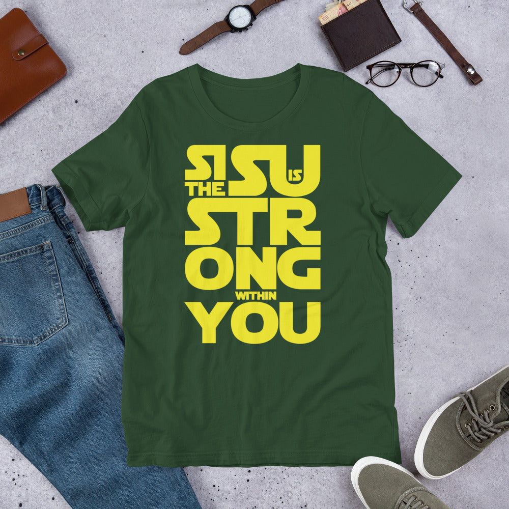 Sisu is strong Unisex T-Shirt - Finnish t-shirt from Very Finnish Problems