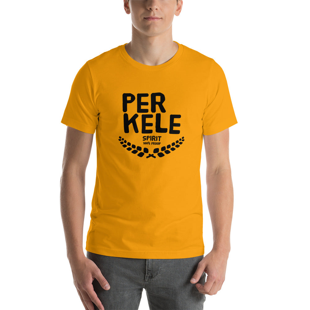 Perkele 100% proof Unisex T-Shirt - Finnish t-shirt from Very Finnish Problems