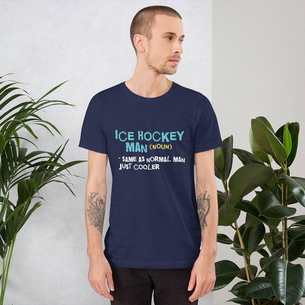 Ice Hockey Man Finnish Nature T-Shirt - Very Finnish Problems official t-shirt