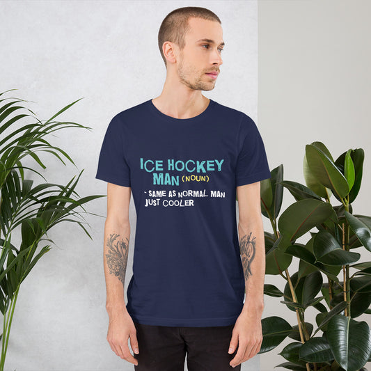Ice Hockey Man Finnish Nature T-Shirt - Very Finnish Problems official t-shirt