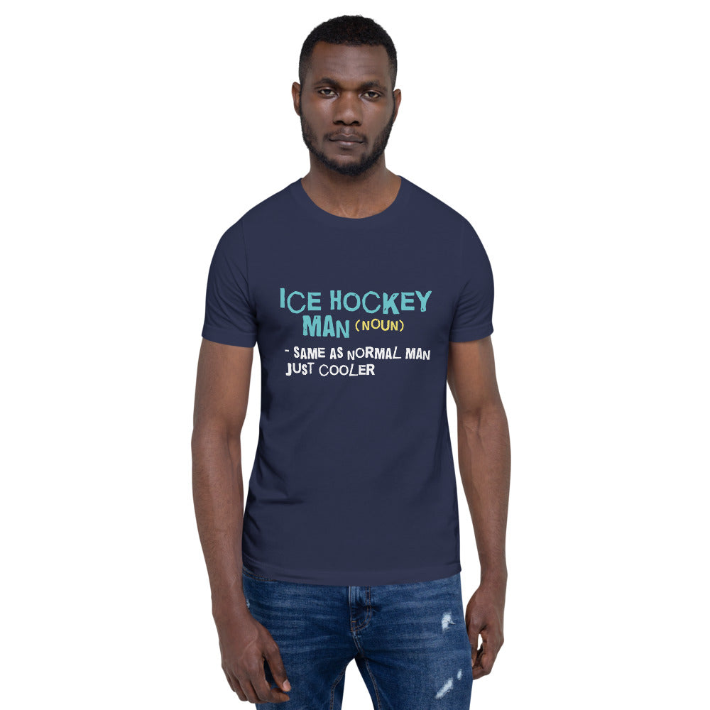 Ice Hockey Man Finnish Nature T-Shirt - Finnish t-shirt from Very Finnish Problems