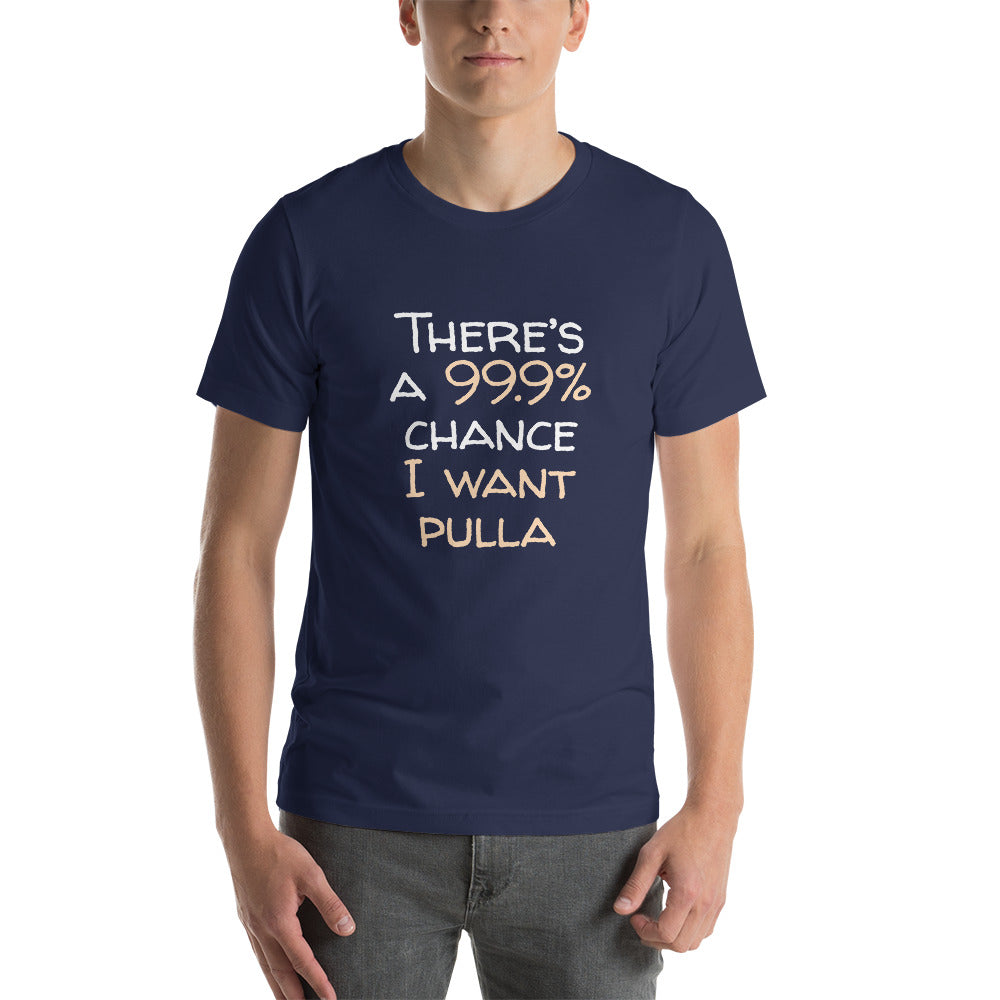 99.9 chance of pulla Finnish Food T-Shirt - Finnish t-shirt from Very Finnish Problems