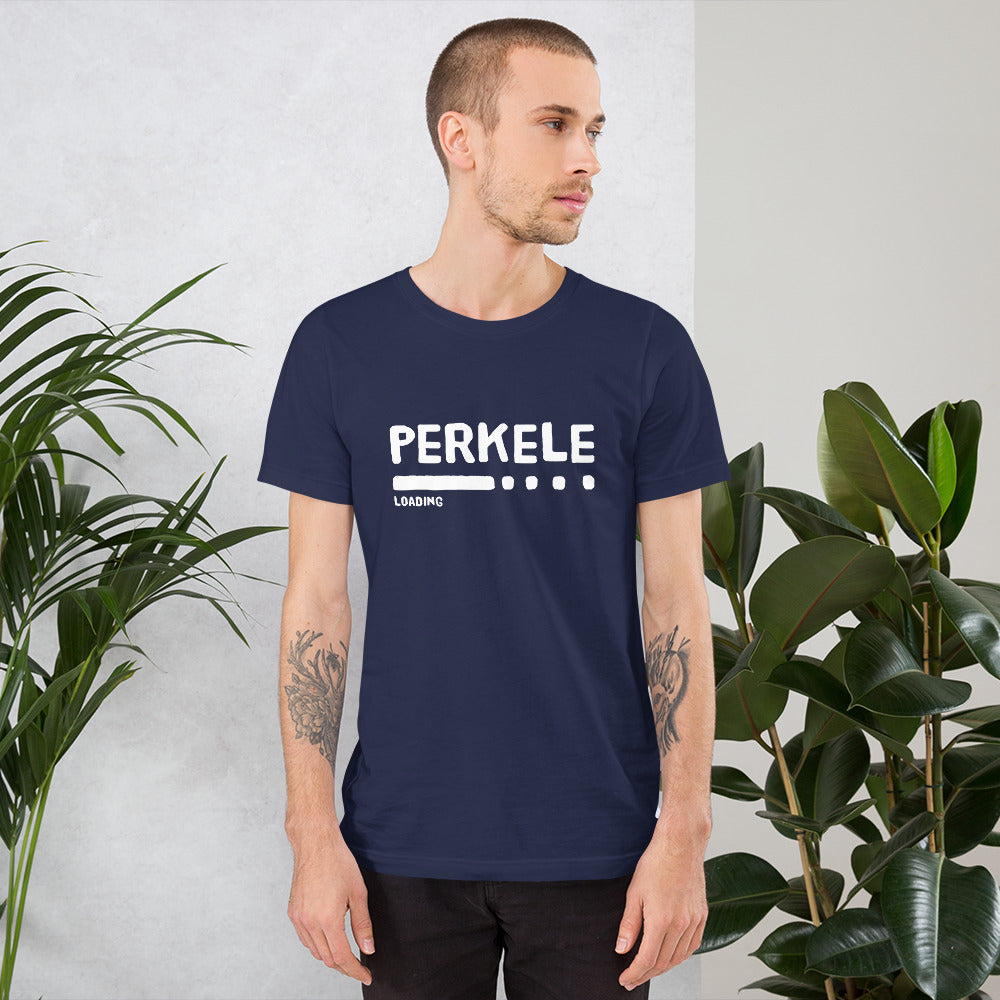 Perkele loading... Unisex T-Shirt - Finnish t-shirt from Very Finnish Problems