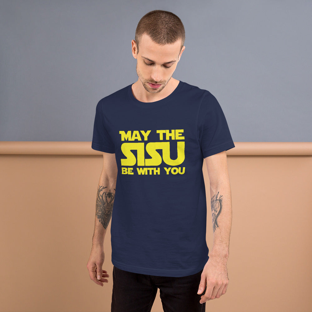 May the sisu... Unisex T-Shirt - Finnish t-shirt from Very Finnish Problems