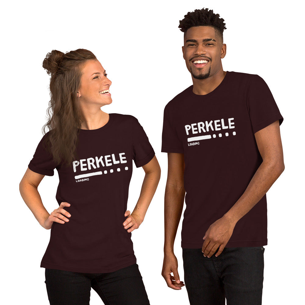 Perkele loading... Unisex T-Shirt - Finnish t-shirt from Very Finnish Problems